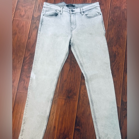 Men’s Hudson Gray Skinny Jeans - Picture 2 of 7